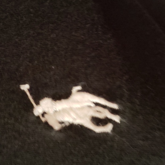 Pull over long sleeve black Ralph  Lauren top medium in size - Picture 2 of 9